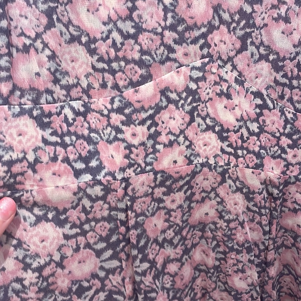 LoveShackFancy long sleeve printed mini dress - Picture 4 of 6